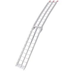 Aluminum Loading Ramps, Tailgate Ramps, Four Wheeler Ramps for Trucks Lawn Mower