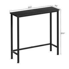 Mordchil Hf Narrow Console Table 29.5 Small Entryway Table Thin Hallway Tables