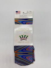 Celeste Stein Therapeutic Compressions Knee Length Women’s Socks -Blue Plus Size
