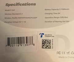 Hearing Aids, Hearing Aids for Seniors with Bluetooth, Rechargeable Hearing Aid