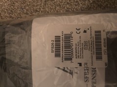 New In Box ALPS Extreme Amputee Prosthetic Gel Sleeve Fabric Reinforced SFB 26-2