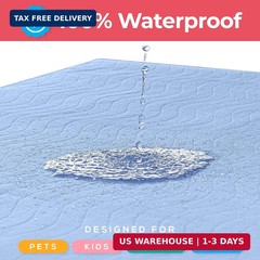 Utopia Bedding Washable Underpads 34″ x 36″ (Pack of 4), Waterproof Reusable Hea