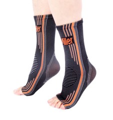 Miller Compression Calf Sleeve Running Leg Support Brace Sport Shin Splint Socks