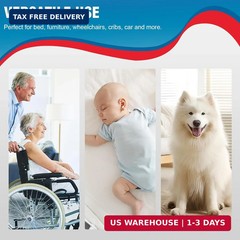 BIGGMED Tear-Resistant Incontinence Bed Pads 40“ x 36“ 130 Gram Heavy Duty (25