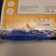 Stryker Sage AirTap LC Patient Repositioning System Guide Sheet Body Pad #7289*