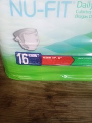 Prevail Nu Fit Diapers