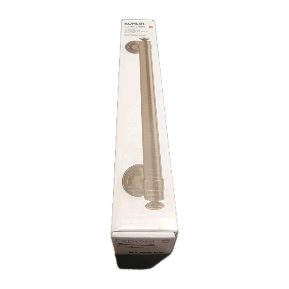 KOHLER Carmichael 16 in. Grab Bar in Oil-Rubbed Bronze K-R27235-2BZ