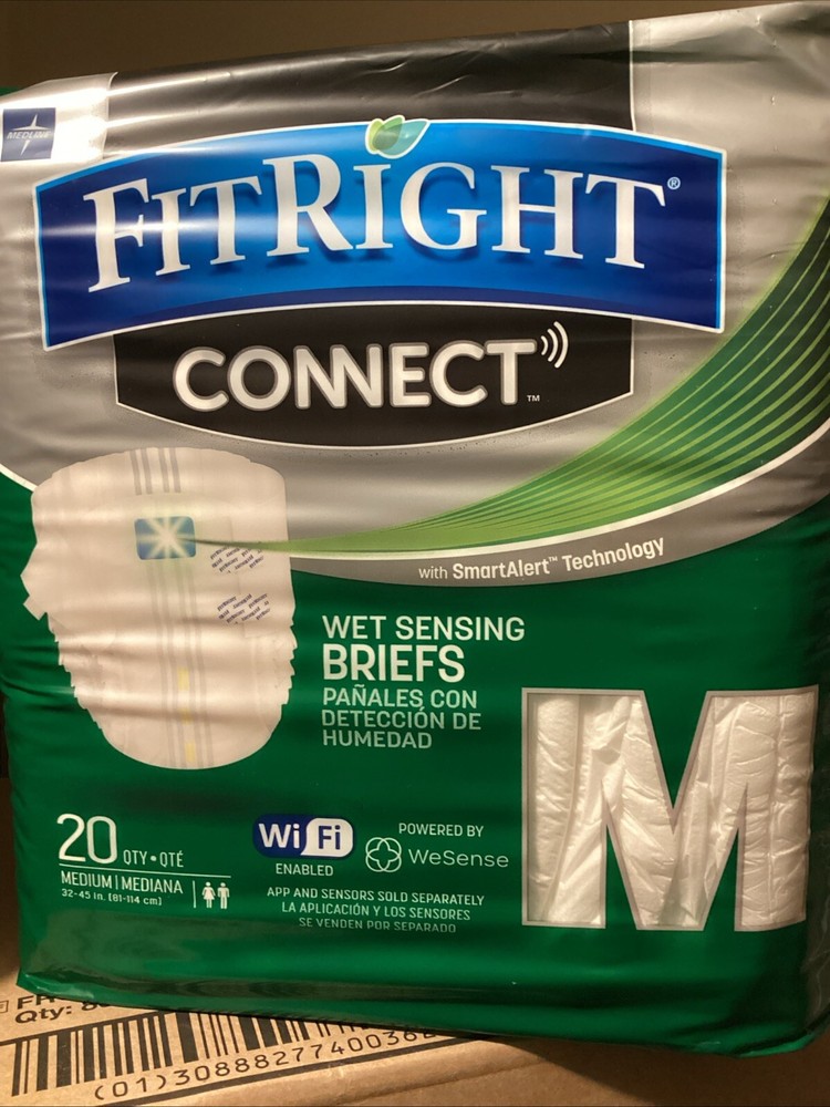Midline FitRight Wet Sensing Briefs with SmartAlert Technology