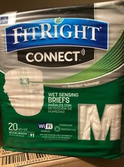 Midline FitRight Wet Sensing Briefs with SmartAlert Technology