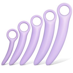 5 Size Silicone Pelvic Floor Muscle Dilator Exerciser Trainer Set Silicone Dilat