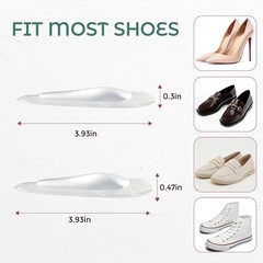 Arch Support Inserts Flat Feet – 8-Pair Gel Arch Support Insoles for Plantar …
