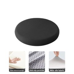 40cm Seat Cushion Foam Breathable Car Seat Pad Rebound Anti-Slip Waist Cu