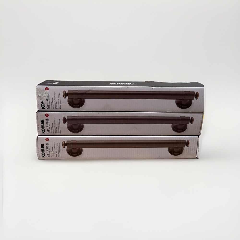 KOHLER Carmichael 16 in. Grab Bar in Oil-Rubbed Bronze K-R27235-2BZ
