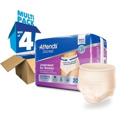 Attends Discreet Women’s Underwear, Level 5, Medium (Sold as BG/20)