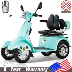 800W Heavy Duty Mobility Scooter 4 Wheel 31 Miles fit Senior 500lbs Capacity