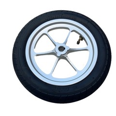 PAIR DRIVE WHEELS 12-1/2″ X 2-1/4″ AIR TIRE JAZZY PASSPORT POWER WHEELCHAIR PART