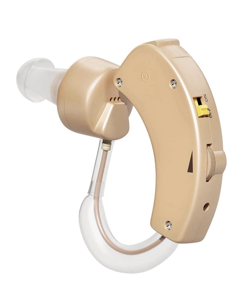 Compact Digital Hearing Aid with Volume Control & Noise Reduction for Easy Use