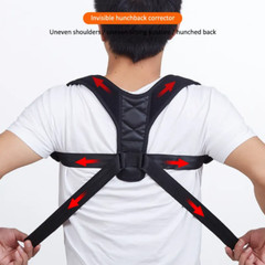 Posture Corrector Upper Back Brace Neck Shoulder Support Pain Relief Belt