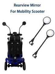 2PCS Rearview mirror for mobility scooter