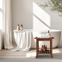 Teak Shower Benches for Inside Shower – Waterproof Wood Shower