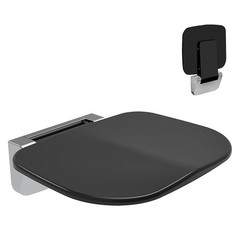 14″ Folding Shower Seat Wall Mounted Bench Modern Bathroom Shower Stool 440lbs
