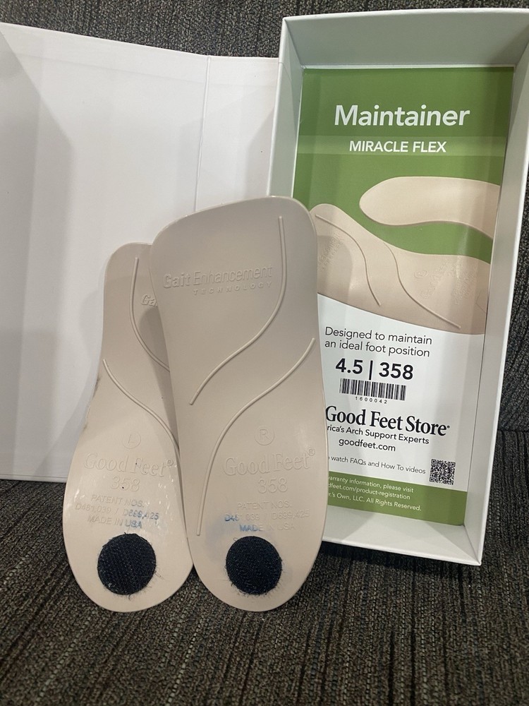 The Good Feet Store Maintainer 4.5 Flex 358 – Arch Support – High impact – Tan