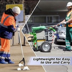 32” Foldable Grabber Tool 360° Rotating Claw w/ Magnet Heavy Duty Pickup