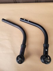 Quickie Wheelchair ANTI TIP 20″ TIPPERS Wheelie Bars Wheels Parts Zippie Zone 2