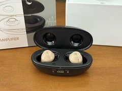 LEEL Digital Hearing Aid & Sound Amplifiers Pair In-Ear Rechargeable Earbuds NEW
