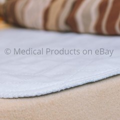 3 NEW BED PADS REUSABLE UNDERPADS 18×24 HOSPITAL MEDICAL INCONTINENCE WASHABLE