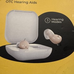Audien Atom One Rechargeable OTC Hearing Aids Rechargeable With Case