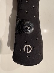 EXOS WRIST BRACE WITH BOA, SMALL, LEFT HAND, BLACK – 29415L, USED