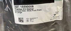 1-DeRoyal Tracker EX Walker Closed Heel With Wide Foot Plate XL SEALED 15590008