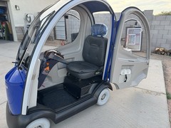 Shoprider Flagship Enclosed Scooter, BLUE