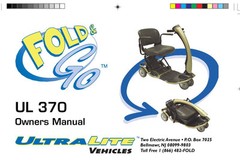 OWNER’S MANUAL – Fold & Go 370 also sold as a Rascal 370 Scooter