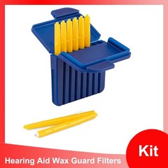 8Pcs Starkey Hearing Aid Wax Guards Filters Hear Clear Cleaning Replacement Kit