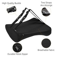 Retailer Basics Rectangular Comfortable Back Support Cushion For Office Chairs
