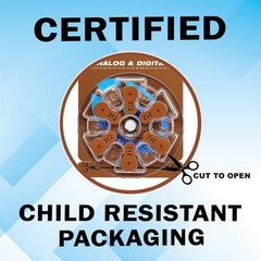 Size 312 Zinc Air Hearing Aid Batteries – 180 Count, 1.45V Reliability