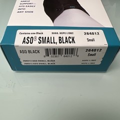 ASO Low Profile Ankle Support, Small, Medical Specialties 264012, 1 Count