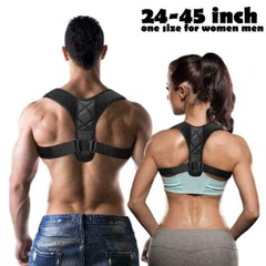 Universal Upper Back Brace Adjustable Fit For Clavicle Back Support Pain Relief