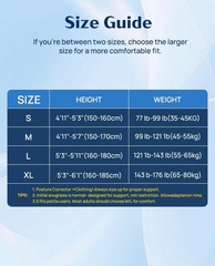 Upper back brace posture corrector for women & men