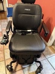 Motorized Powerchair. Seatbelt And Charger Cable, Booklet All Included.