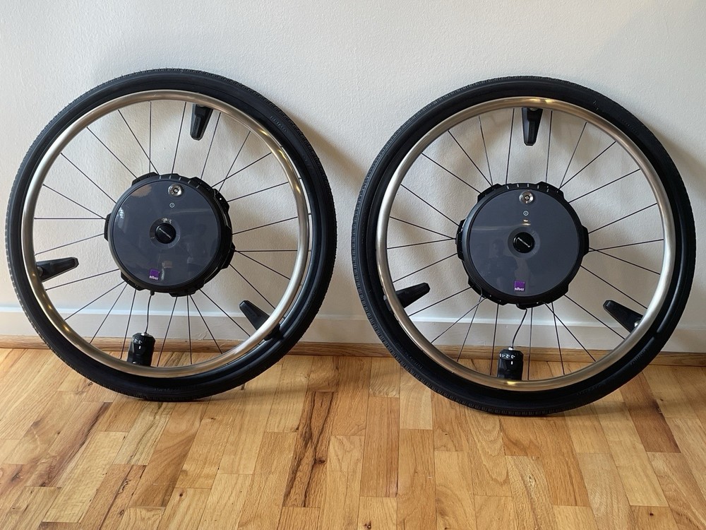 Alber Emotion M25 24-inch Power Assist Smart Wheelchair Wheels