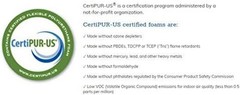 1″H x 24″W x 72″L CertiPUR Certified Charcoal Foam – Cushions, Crafts, & More
