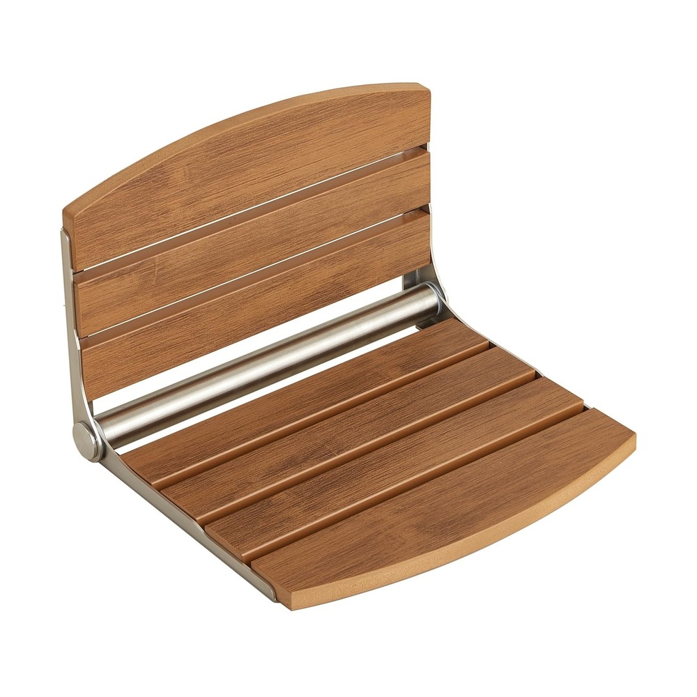 17.5″ Folding Shower Seat Wall Mounted,Foldable Shower Bench,Fold Down Shower…