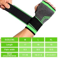 Wrist Hand Brace Support Carpal Tunnel Sprain Arthritis Gym Splint Right / Left
