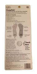 Pedifix Terrycloth PumpPals Insoles, Pack of 1 Pair (Women’s Size 6-11)