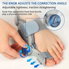Bunion Fix Toe Valgus Corrector Adjustable Orthosis Women Men Splints
