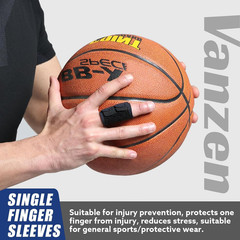 Finger Splint (No Metal Support), 2PCS Upgraded Neoprene Finger Straps/Wraps for