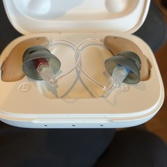 Audien ION2 Rechargeable OTC Hearing Aids Behind the Ear (BTE) w/ Charging Case